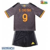 AS Roma Santiago Castro #9 Tredjedraktsett Barn 2026-27 Kortermet (+ Korte bukser)